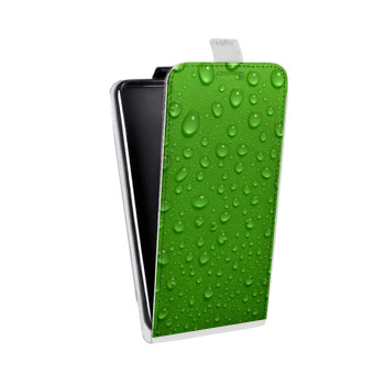 Дизайнерский вертикальный чехол-книжка для Samsung Galaxy S8 Plus Абстракции Капли (на заказ)