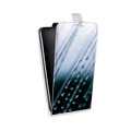 Дизайнерский вертикальный чехол-книжка для Motorola Moto E5 Plus Абстракции Капли