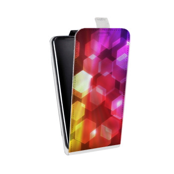 Дизайнерский вертикальный чехол-книжка для Huawei Honor 4C Pro Красочные абстракции (на заказ)
