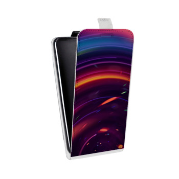 Дизайнерский вертикальный чехол-книжка для Nokia 5 Красочные абстракции (на заказ)