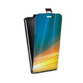 Дизайнерский вертикальный чехол-книжка для Huawei G8 Красочные абстракции