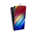 Дизайнерский вертикальный чехол-книжка для LG Google Nexus 4 Красочные абстракции