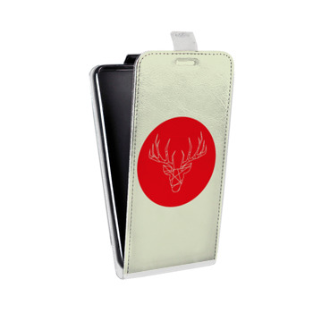 Дизайнерский вертикальный чехол-книжка для HTC U12 Plus Абстрактный минимализм (на заказ)