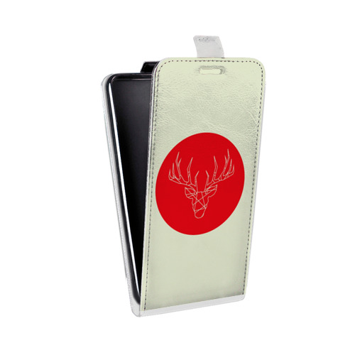Дизайнерский вертикальный чехол-книжка для Huawei P40 Абстрактный минимализм