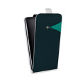 Дизайнерский вертикальный чехол-книжка для HTC One X10 Абстрактный минимализм