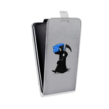 Дизайнерский вертикальный чехол-книжка для Nokia Lumia 620 Абстрактный минимализм (на заказ)