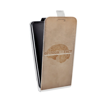 Дизайнерский вертикальный чехол-книжка для Sony Xperia SP Абстрактный минимализм (на заказ)