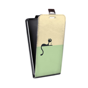Дизайнерский вертикальный чехол-книжка для OnePlus 5 Абстрактный минимализм (на заказ)