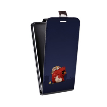 Дизайнерский вертикальный чехол-книжка для Xiaomi RedMi Note 4 Абстрактный минимализм (на заказ)