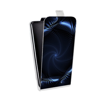 Дизайнерский вертикальный чехол-книжка для Sony Xperia Z3 Абстракции Неон (на заказ)