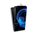 Дизайнерский вертикальный чехол-книжка для Samsung Galaxy Core Prime Неон