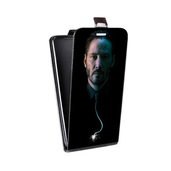 Дизайнерский вертикальный чехол-книжка для Samsung Galaxy S6 Edge Джон Уик (на заказ)