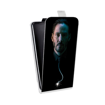 Дизайнерский вертикальный чехол-книжка для Samsung Galaxy Note 2 Джон Уик (на заказ)