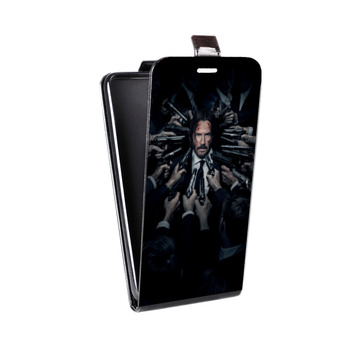 Дизайнерский вертикальный чехол-книжка для Samsung Galaxy S6 Edge Джон Уик (на заказ)