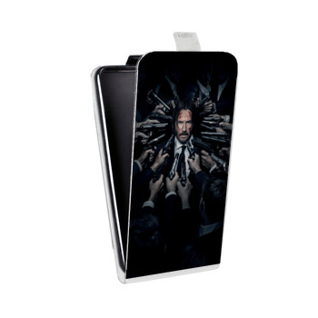Дизайнерский вертикальный чехол-книжка для Samsung Galaxy S5 (Duos) Джон Уик (на заказ)
