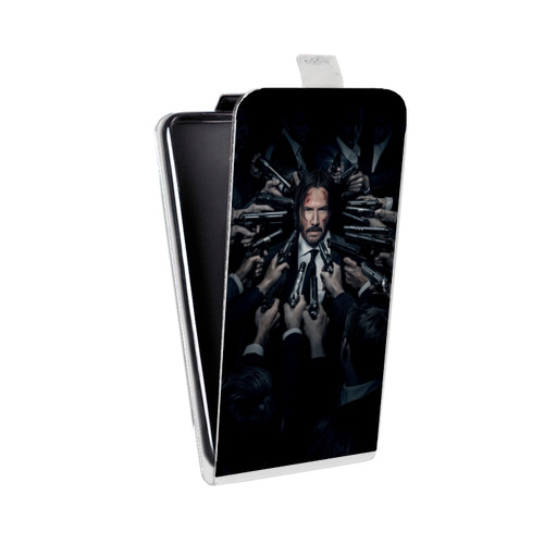 Дизайнерский вертикальный чехол-книжка для Samsung Galaxy A30 Джон Уик