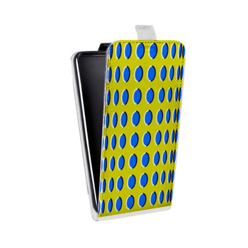 Дизайнерский вертикальный чехол-книжка для Sony Xperia E5 Оптические иллюзии (на заказ)