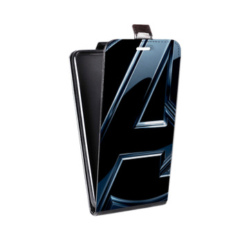 Дизайнерский вертикальный чехол-книжка для Asus ZenFone 3 Max Мстители (на заказ)