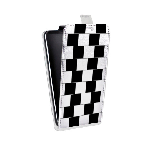 Дизайнерский вертикальный чехол-книжка для LG K4 Оптические иллюзии