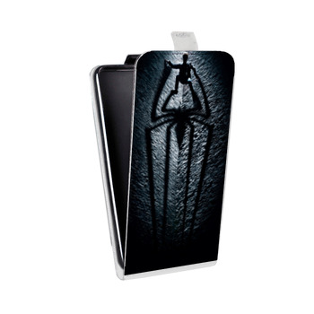 Дизайнерский вертикальный чехол-книжка для Iphone Xs Max Человек -паук (на заказ)