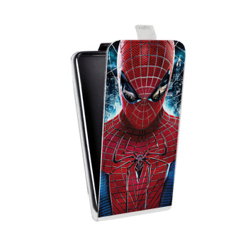 Дизайнерский вертикальный чехол-книжка для Realme 5 Pro Человек -паук (на заказ)
