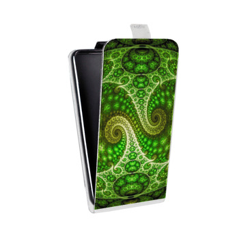 Дизайнерский вертикальный чехол-книжка для Iphone 5s Оптические иллюзии (на заказ)