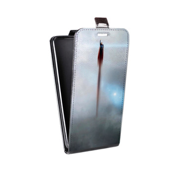 Дизайнерский вертикальный чехол-книжка для Samsung Galaxy S8 Plus Человек из стали (на заказ)