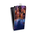 Дизайнерский вертикальный чехол-книжка для HTC Desire 601 Тайна Коко