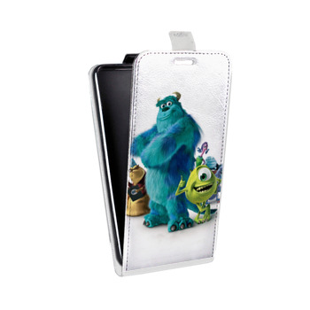 Дизайнерский вертикальный чехол-книжка для Samsung Galaxy S10 Lite Корпорация монстров (на заказ)