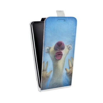 Дизайнерский вертикальный чехол-книжка для HTC U12 Plus Ледниковый период (на заказ)