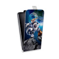Дизайнерский вертикальный чехол-книжка для HTC Desire 530 Ледниковый период