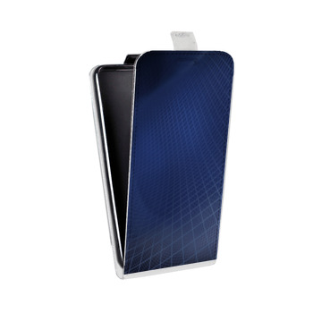 Дизайнерский вертикальный чехол-книжка для Samsung Galaxy S6 Edge Абстракции Сетка (на заказ)