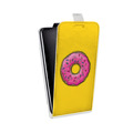 Дизайнерский вертикальный чехол-книжка для Asus ZenFone Live Симпсоны
