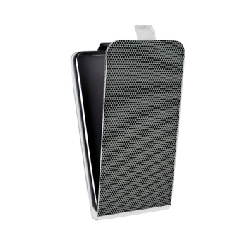 Дизайнерский вертикальный чехол-книжка для Sony Xperia E4g Абстракции Сетка (на заказ)