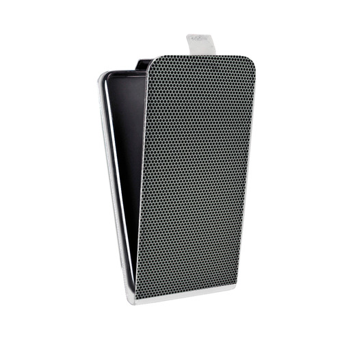 Дизайнерский вертикальный чехол-книжка для LG G7 Fit Абстракции Сетка