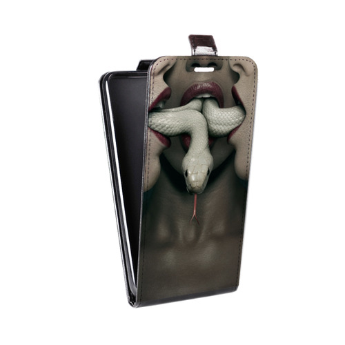 Дизайнерский вертикальный чехол-книжка для Samsung Galaxy Core Американская история ужасов