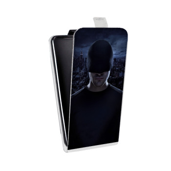 Дизайнерский вертикальный чехол-книжка для Iphone 5s Сорвиголова (на заказ)