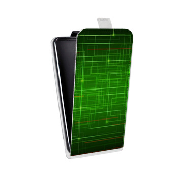Дизайнерский вертикальный чехол-книжка для Lenovo Vibe K5 Абстракции Сетка (на заказ)
