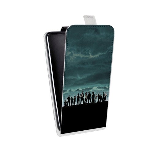 Дизайнерский вертикальный чехол-книжка для LG Stylus 3 Остаться в живых