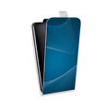 Дизайнерский вертикальный чехол-книжка для HTC Desire 400 Абстракции Сетка