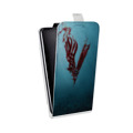 Дизайнерский вертикальный чехол-книжка для Iphone 11 Pro Max викинги