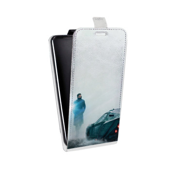 Дизайнерский вертикальный чехол-книжка для Samsung Galaxy S6 Edge Бегущий по лезвию 2049 (на заказ)