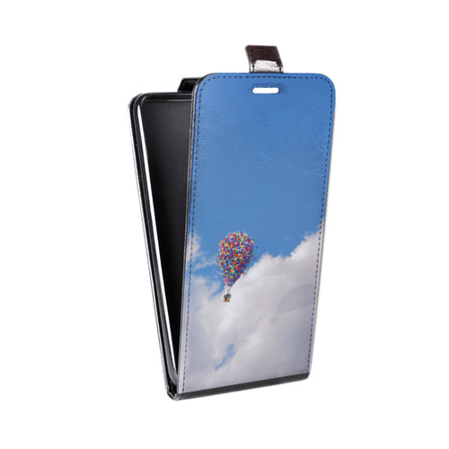 Дизайнерский вертикальный чехол-книжка для Nokia 7 Plus вверх