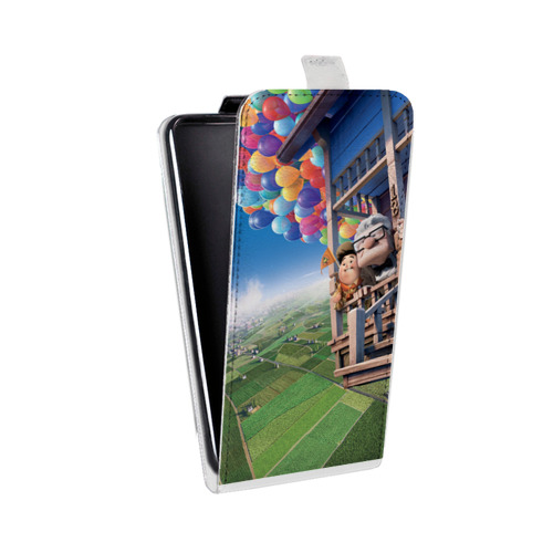 Дизайнерский вертикальный чехол-книжка для HTC Desire 601 вверх