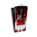 Дизайнерский вертикальный чехол-книжка для Google Nexus 6 Star Wars : The Last Jedi