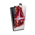 Дизайнерский вертикальный чехол-книжка для HTC One A9S Star Wars : The Last Jedi