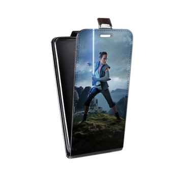Дизайнерский вертикальный чехол-книжка для Huawei P9 Lite Star Wars : The Last Jedi (на заказ)