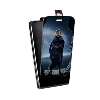 Дизайнерский вертикальный чехол-книжка для Huawei P10 Lite Star Wars : The Last Jedi (на заказ)