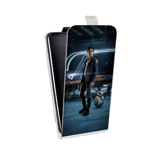 Дизайнерский вертикальный чехол-книжка для ASUS ZenFone Max M1 ZB555KL Star Wars : The Last Jedi