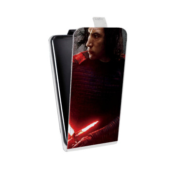 Дизайнерский вертикальный чехол-книжка для Samsung Galaxy A7 (2018) Star Wars : The Last Jedi (на заказ)